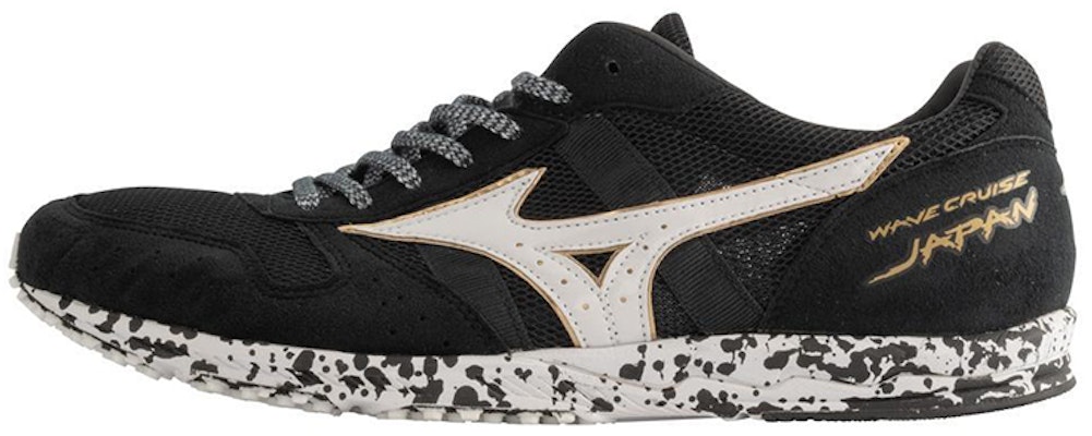 Mizuno Wave Cruise Japan 透氣減震耐磨 低幫運動跑步鞋 男女同款 黑白 Buy Mizuno Wave Cruise Japan 透氣減震耐磨 低幫運動跑步鞋 男女同款 黑白
