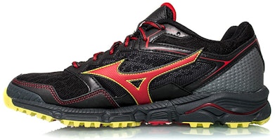 Mizuno Wave Daichi 3 Low Tops Wear-resistant Black Red J1GJ187159 Mizuno Wave Daichi 3 Low Tops Wear-resistant Black Red J1GJ187159