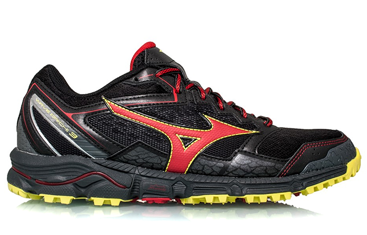 Order 美津濃 Wave Daichi 3 耐磨透氣 低筒 跑步鞋 黑紅