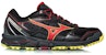 Mizuno Wave Daichi 3 Low Tapak Tahan Haus Hitam Merah J1GJ187159