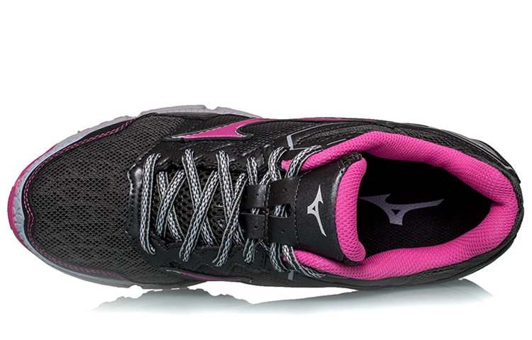 Lookbook Mizuno Wave Daichi 3 Zapatillas Bajas Resistentes Negro Rosa J1GK187135