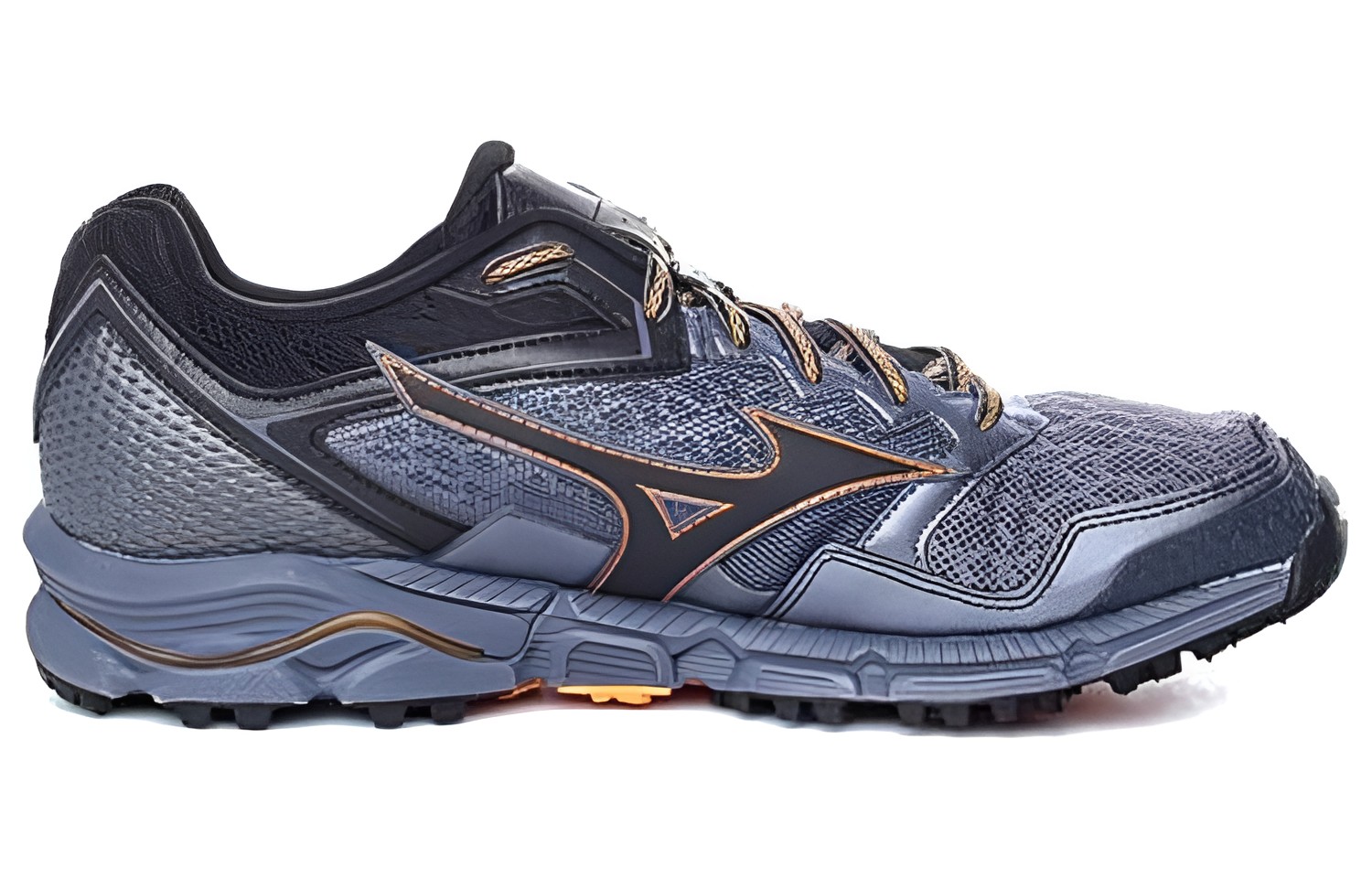 Order Mizuno Wave Daichi 3 Lage Sneakers Slijtvast Blauw Grijs J1GJ187109
