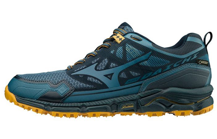 Mizuno Wave Daichi 4 Gore-Tex 'Indigo Yellow' J1GJ195630