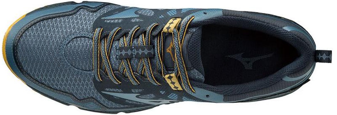 Mizuno Wave Daichi 4 Gore-Tex 'Indigo Yellow' J1GJ195630 Lookbook Mizuno Wave Daichi 4 Gore-Tex 'Indigo Yellow' J1GJ195630