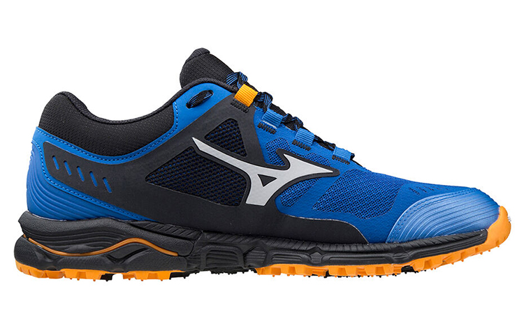 Order Mizuno Wave Daichi 5 'Biru Hitam Jingga' J1GJ207138