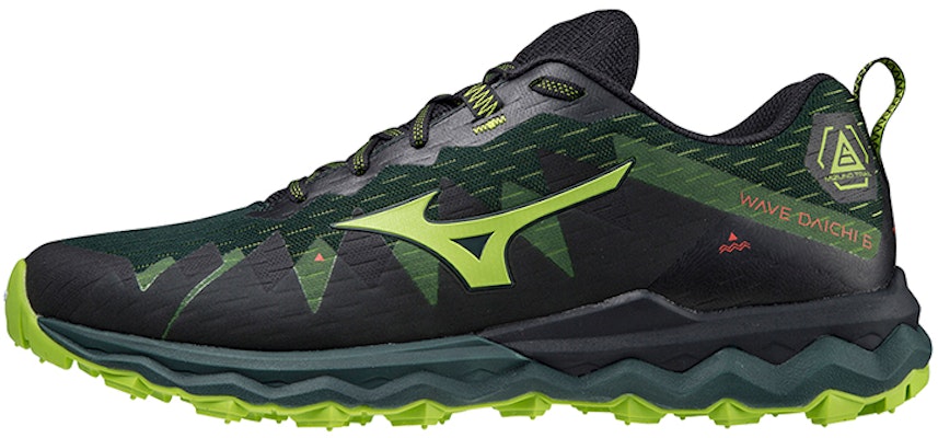 Mizuno Wave Daichi 6 'Black Green' J1GJ217182 Buy Mizuno Wave Daichi 6 'Black Green' J1GJ217182