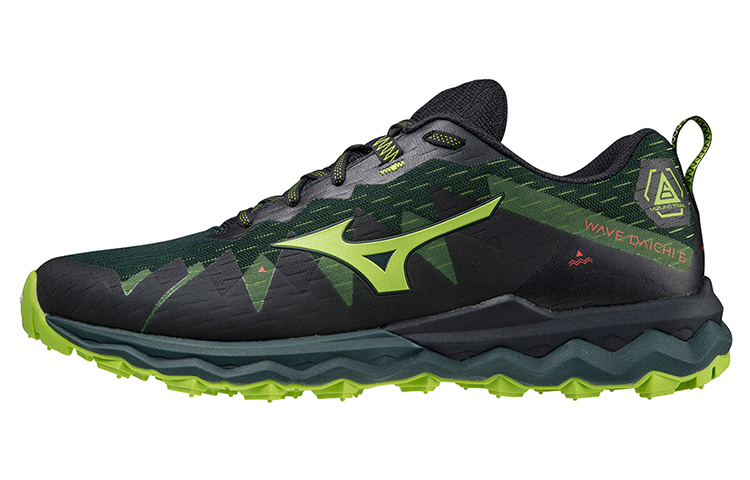 Mizuno Wave Daichi 6 'Black Green' J1GJ217182