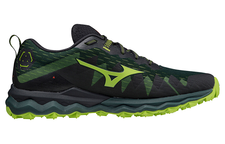 Order Mizuno Wave Daichi 6 'Hitam Hijau' J1GJ217182