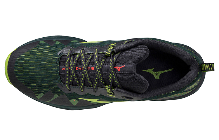 Lookbook Mizuno Wave Daichi 6 'Hitam Hijau' J1GJ217182