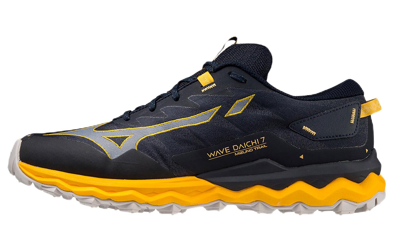 Mizuno Wave Daichi 7 'Black Yellow' J1GJ227151