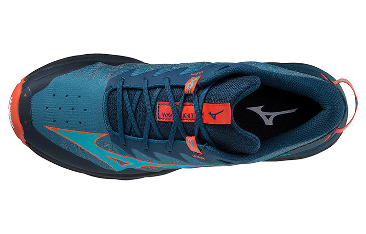 Lookbook Mizuno Wave Daichi 7 ''Blauw Oranje'' J1GJ227118