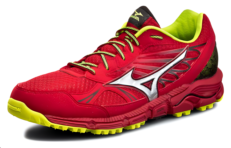 Lookbook Mizuno Wave Daichi Lage Sneakers Slijtvast Rood J1GJ167104