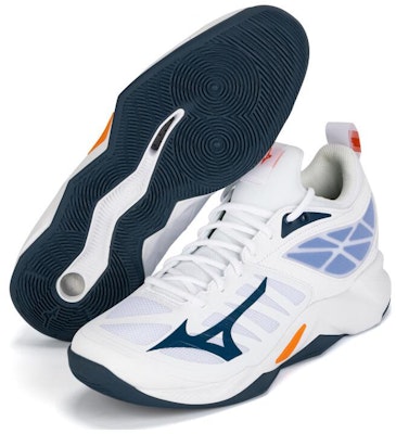 Mizuno Wave Dimension 'Putih Biru' V1GA224022 Shop Mizuno Wave Dimension 'Putih Biru' V1GA224022