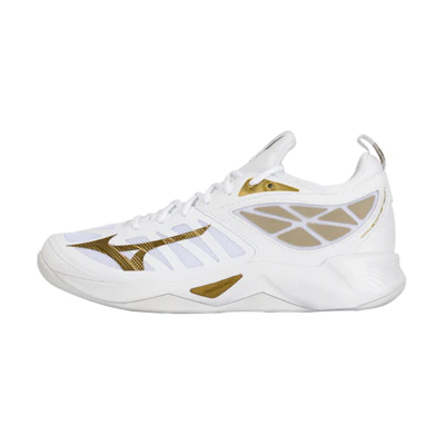 Mizuno Wave Dimension Volleyball Shoes 'White Gold'