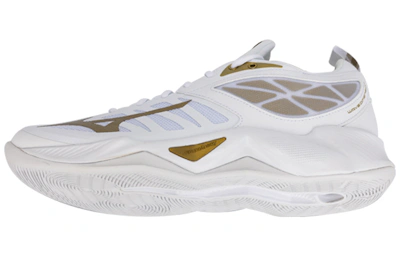 Mizuno Wave Dimension Volleyball Shoes 'White Gold'
