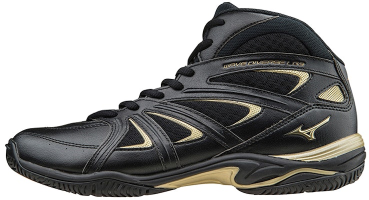 Mizuno Wave Diverse LG3 ''Schwarz Gold'' K1GF157109 Buy Mizuno Wave Diverse LG3 ''Schwarz Gold'' K1GF157109