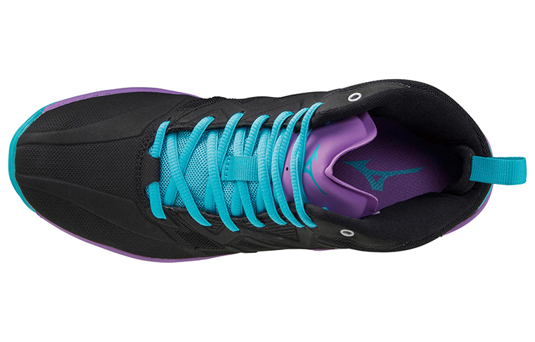 Lookbook Mizuno Wave Diverse LG3 Ltd ''Nero Teal Viola'' K1GF217509