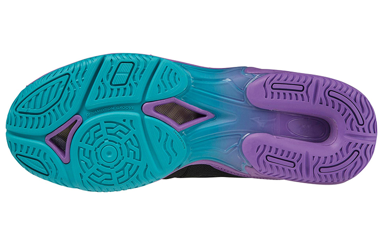 Mizuno Wave Diverse LG3 Ltd 'Black Teal Purple' 圖 5