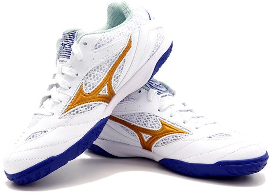 Mizuno Wave Drive 8 White Gold Blue 81GA170530 81GA170530
