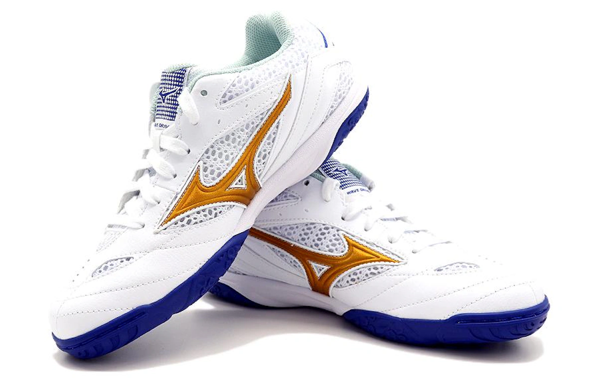 Mizuno Wave Drive 8 'White Gold Blue'