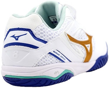 Mizuno Wave Drive 8 'Putih Emas Biru' 81GA170530 Purchase Mizuno Wave Drive 8 'Putih Emas Biru' 81GA170530