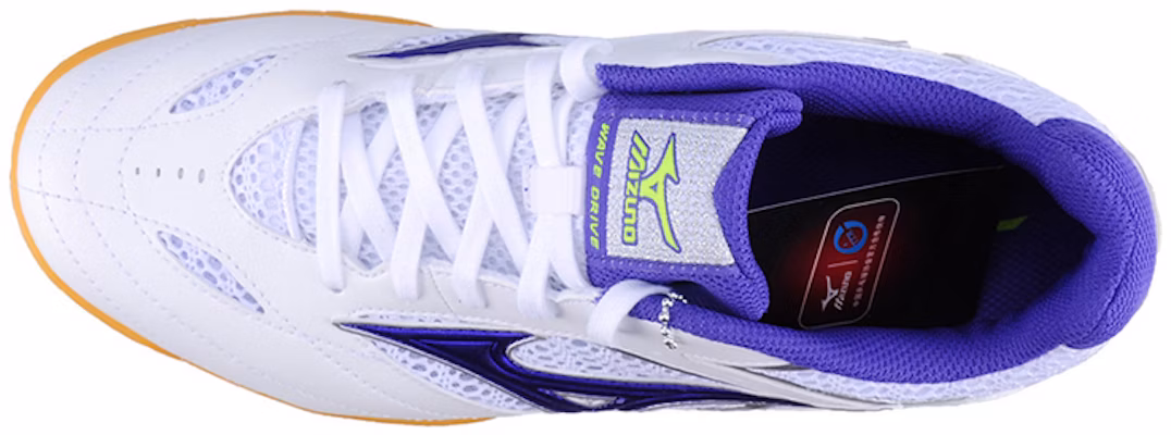 Mizuno Wave Drive 8 低筒乒乓球鞋 白紫 Lookbook Mizuno Wave Drive 8 低筒乒乓球鞋 白紫