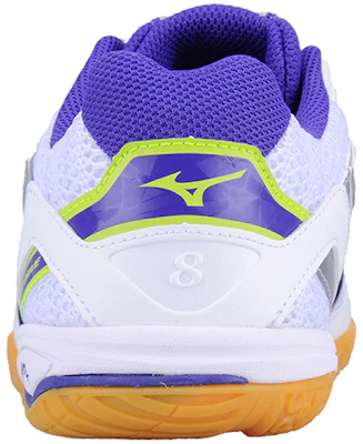 Mizuno Wave Drive 8 低筒乒乓球鞋 白紫 Shop Mizuno Wave Drive 8 低筒乒乓球鞋 白紫