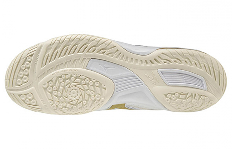 Shop Mizuno Wave Drive 8 'Blanco Amarillo' 81GA170552