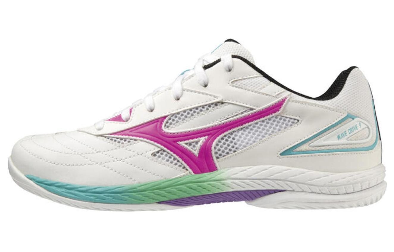 Mizuno Wave Drive 9 'White and Pink' 81GA220505