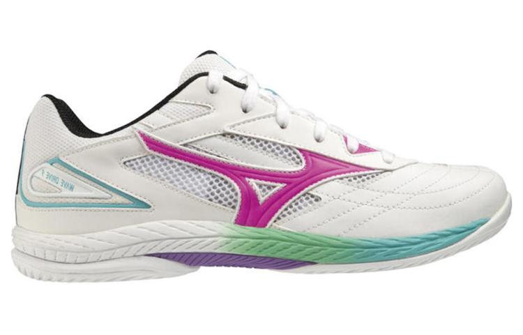 Shop Mizuno Wave Drive 9 'White and Pink' 81GA220505