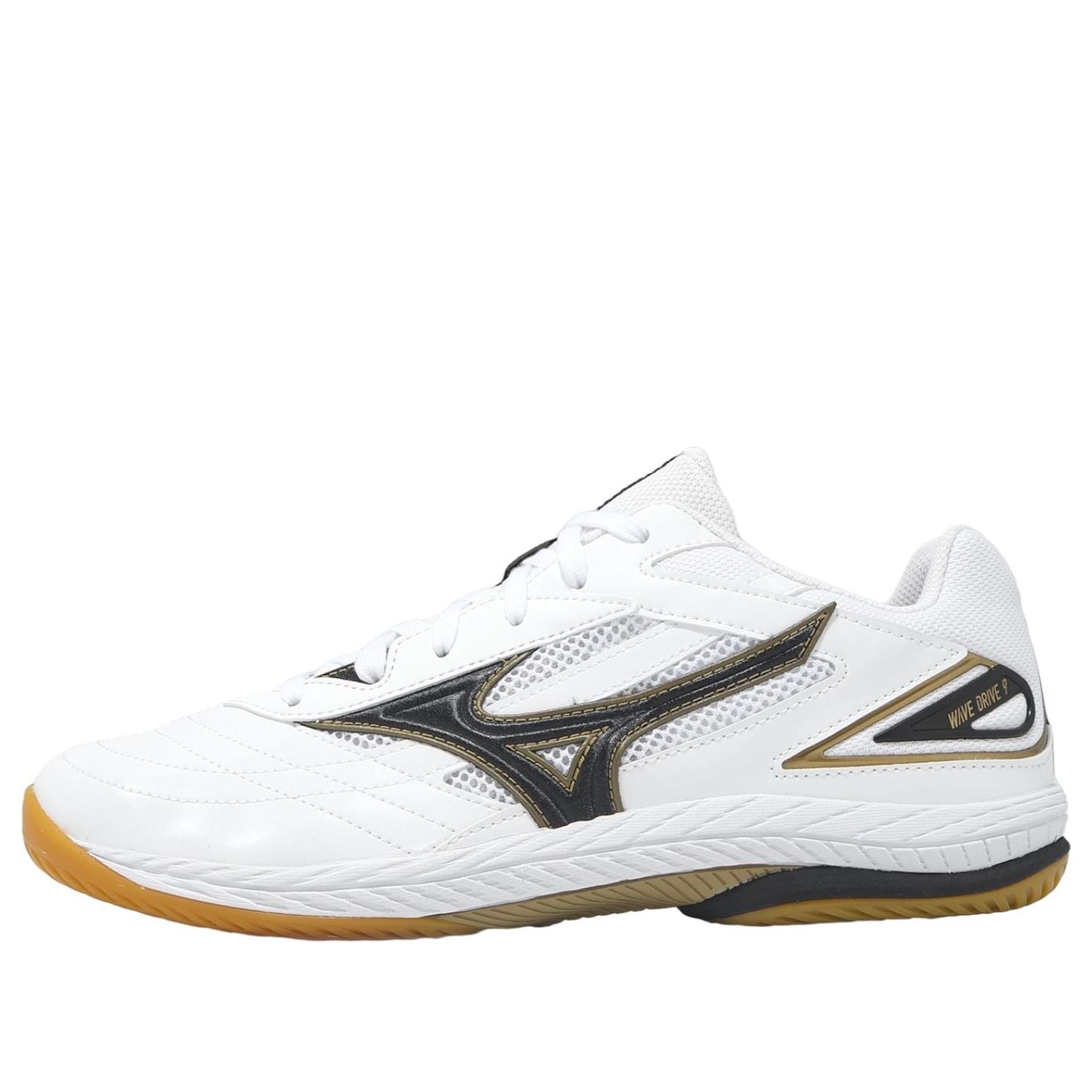 Mizuno Wave Drive 9 'White Black Gold' 81GA220552