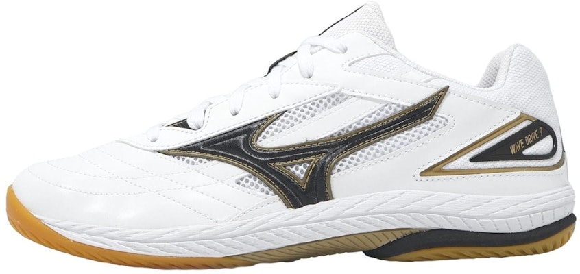 Mizuno Wave Drive 9 ''Putih Hitam Emas'' 81GA220552 Buy Mizuno Wave Drive 9 ''Putih Hitam Emas'' 81GA220552