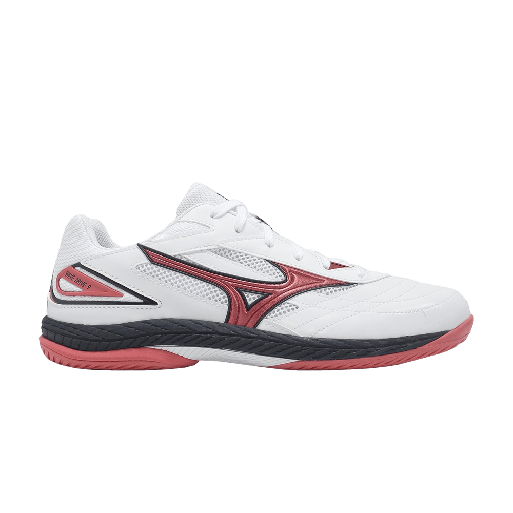 Mizuno Wave Drive 9 'White Red Black'