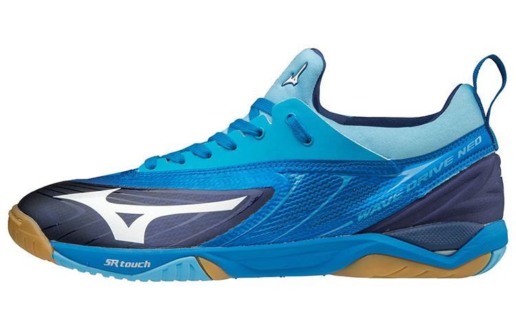 Mizuno Wave Drive Neo Low Tops pingpong/Table Tennis Shoe Blue 81GA180001