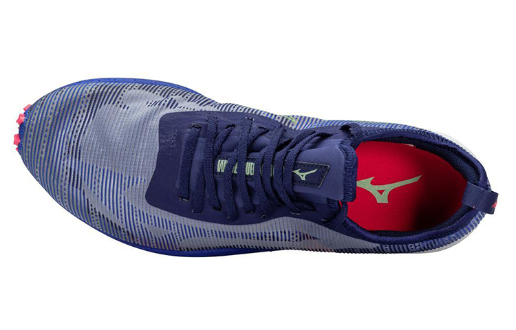 Lookbook 美津浓 Wave Duel 2 '蓝色'跑鞋 U1GD219025