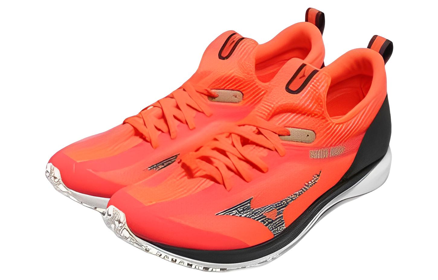 Mizuno Wave Duel 2 Wide 'Solar Red Black' 圖 3