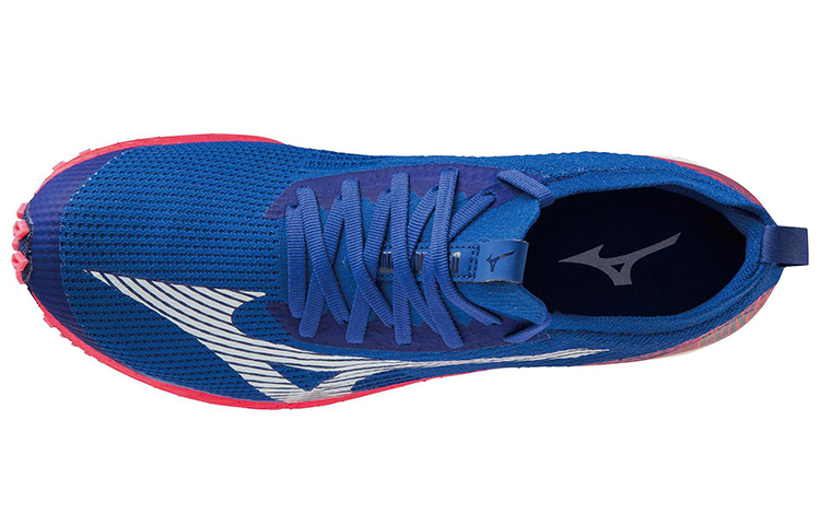 Lookbook Mizuno Wave Duel Neo Low 'Biru Putih Pink' U1GD209062