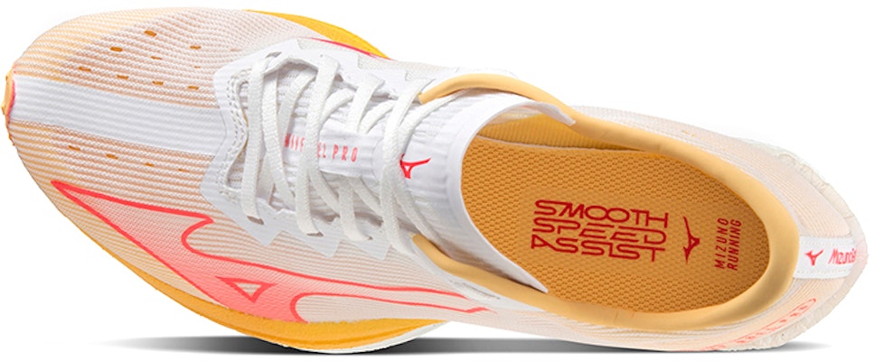 美津浓 Wave Duel Pro '黄白粉' 运动鞋 U1GD220003 Lookbook 美津浓 Wave Duel Pro '黄白粉' 运动鞋 U1GD220003