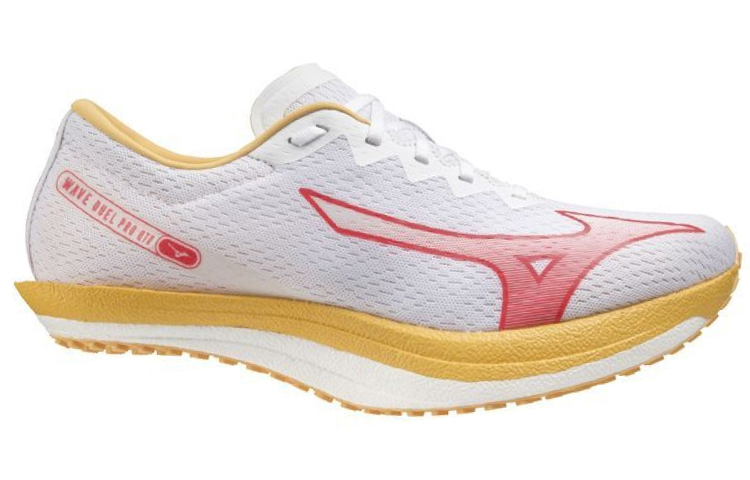 Order Mizuno Wave Duel Pro QTR ''Wit Roze Geel'' U1GD225002