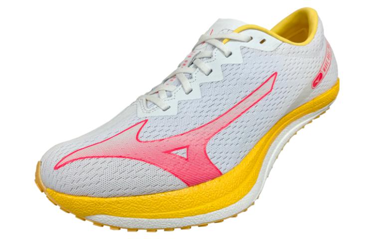 Lookbook Mizuno Wave Duel Pro QTR ''Wit Roze Geel'' U1GD225002
