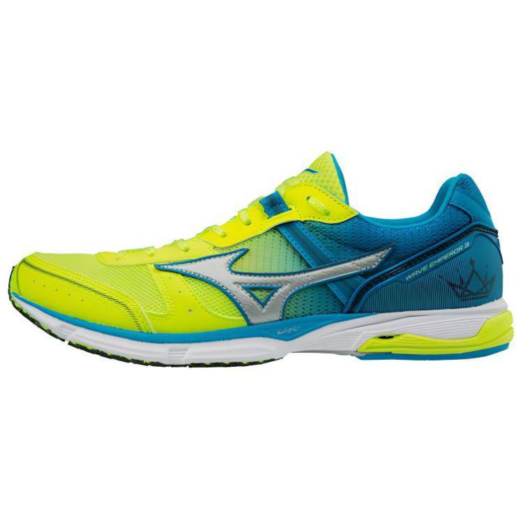 Buy ミズノ ウェーブエンペラー 黄青 (Mizuno Uēbu Enperā Ki Ao) J1GA187604