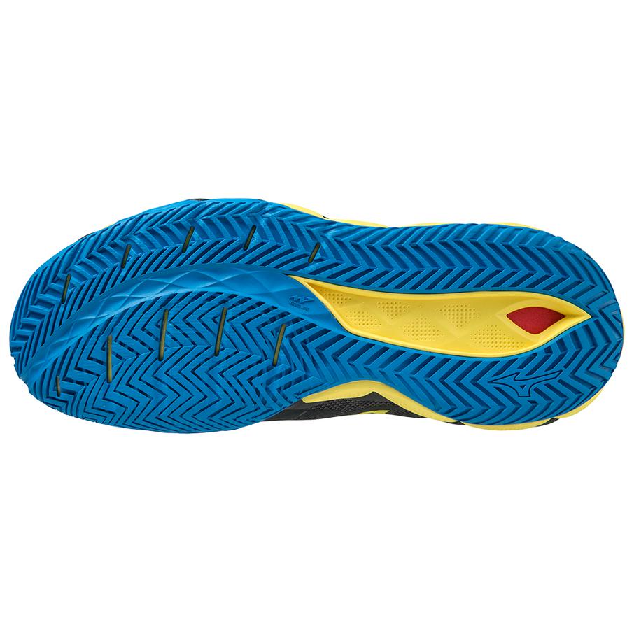 Purchase Mizuno Wave Enforce 時尚舒適 防滑承托回彈 低筒 網球鞋 男女同款 藍黑色