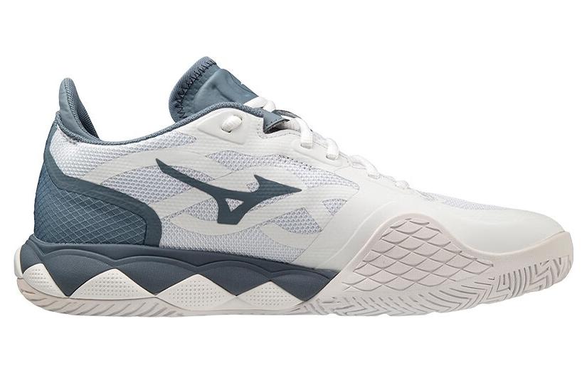 Order Kasut Tenis Mizuno Wave Enforce Tour 'Putih Biru Kelabu' 61ga-230014
