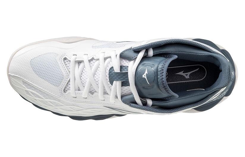 Lookbook Kasut Tenis Mizuno Wave Enforce Tour 'Putih Biru Kelabu' 61ga-230014