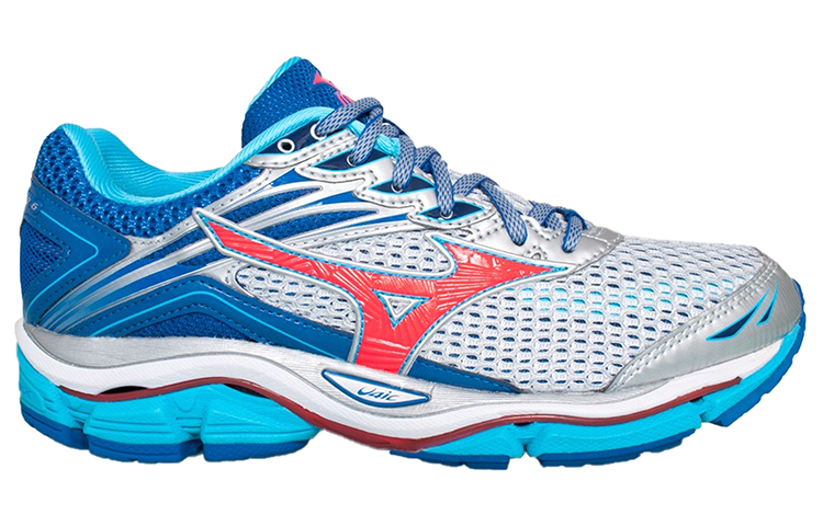 Mizuno Wave Enigma 6 Cozy Wear-resistant Gray Blue Pink 圖 2