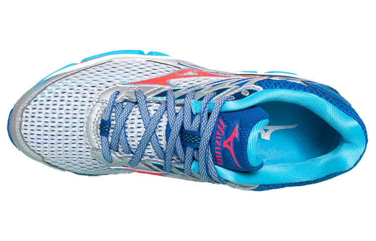 Mizuno Wave Enigma 6 Cozy Wear-resistant Gray Blue Pink 圖 3