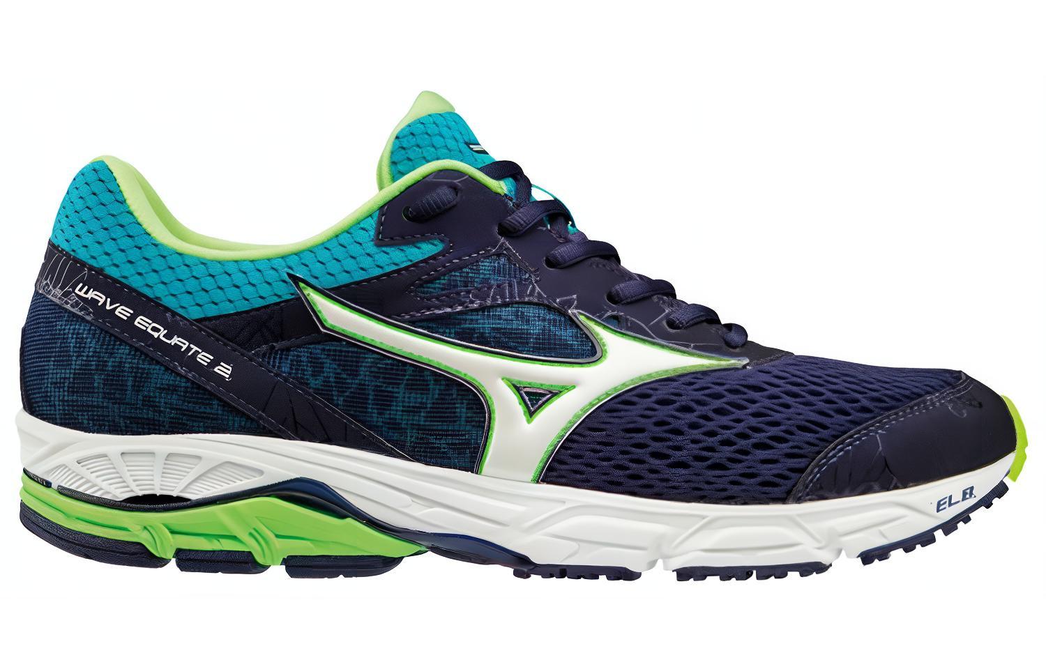 Order Mizuno Wave Equate 2 Low Tops Verschleißfest Dunkelblau J1GC184802