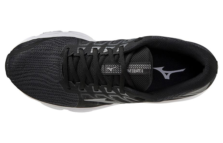 Lookbook Mizuno Wave Equate 6 低筒跑步鞋男款黑白