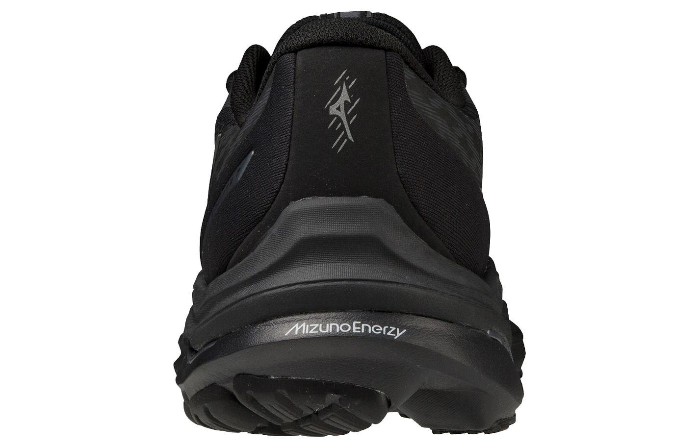 Shop Mizuno Wave Equate 7 減震防滑耐磨 低筒 跑步鞋 男女款 黑色