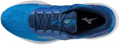 Lookbook Mizuno Wave Equate 7 減震支撐透氣 低筒 跑步鞋 男款 藍金白